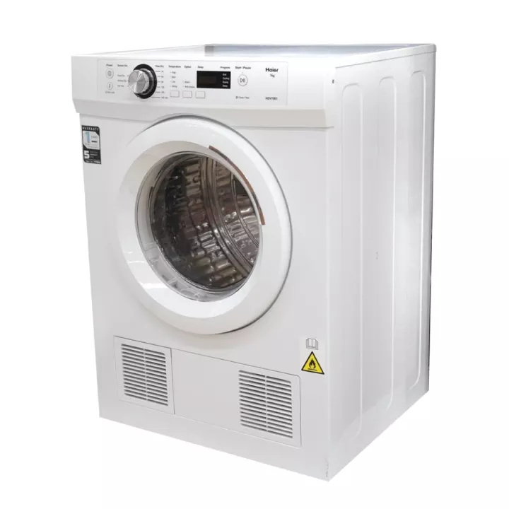 เครื่องอบผ้า Haier รุ่น HDV70E1 ขนาด 7.0 Kg ประกันสินค้า 1 ปี มอเตอร์ 5 ปี